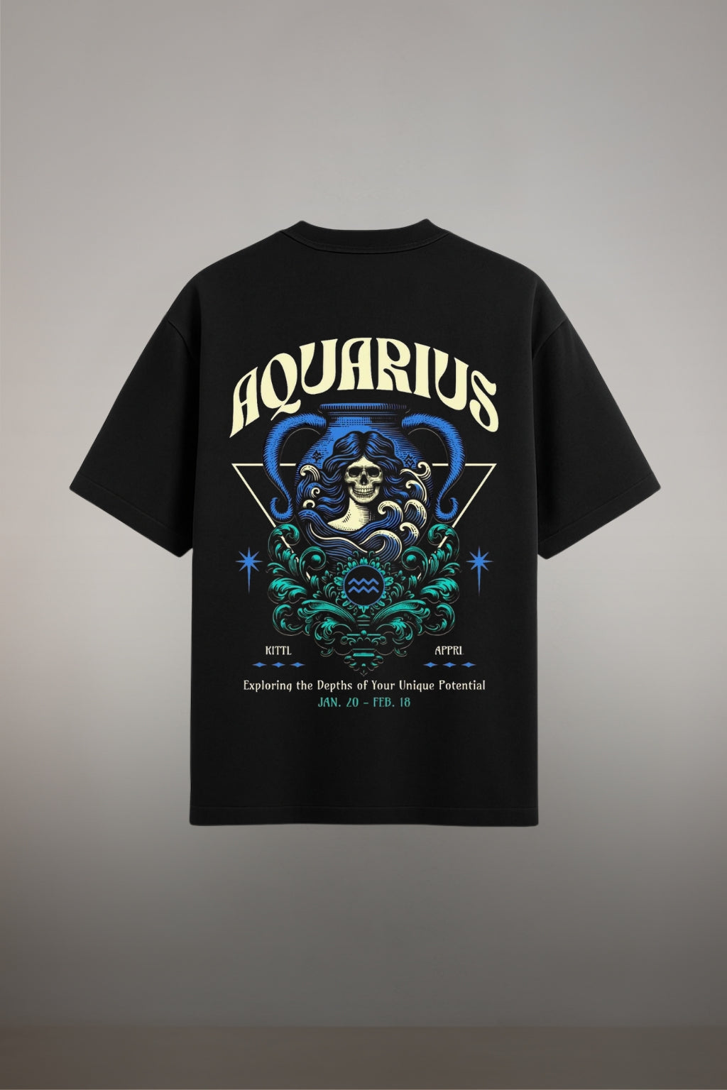 Aquarius Grind Oversized Fit T-shirt
