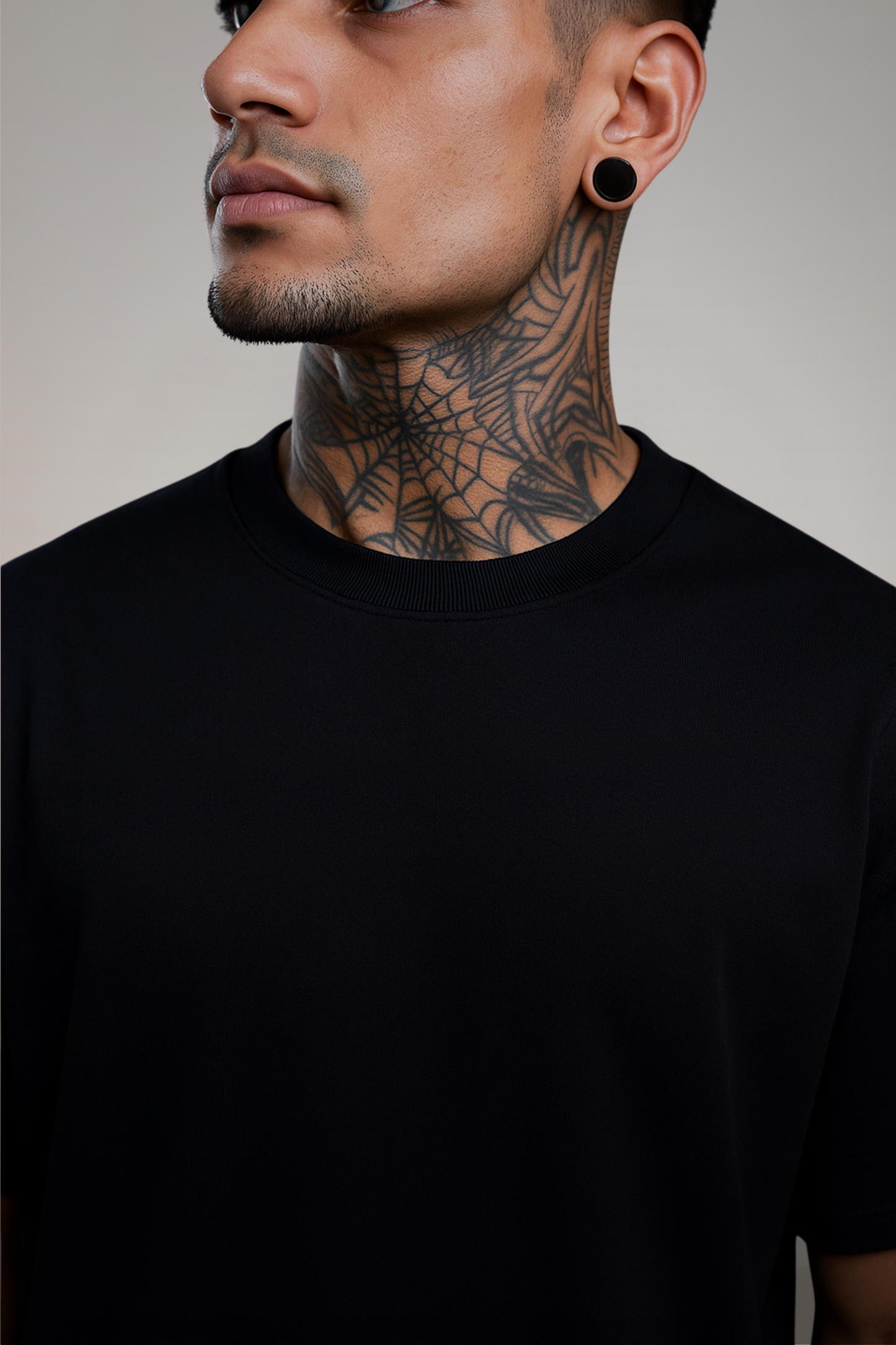 Grey Titan oversized Fit T-shirt