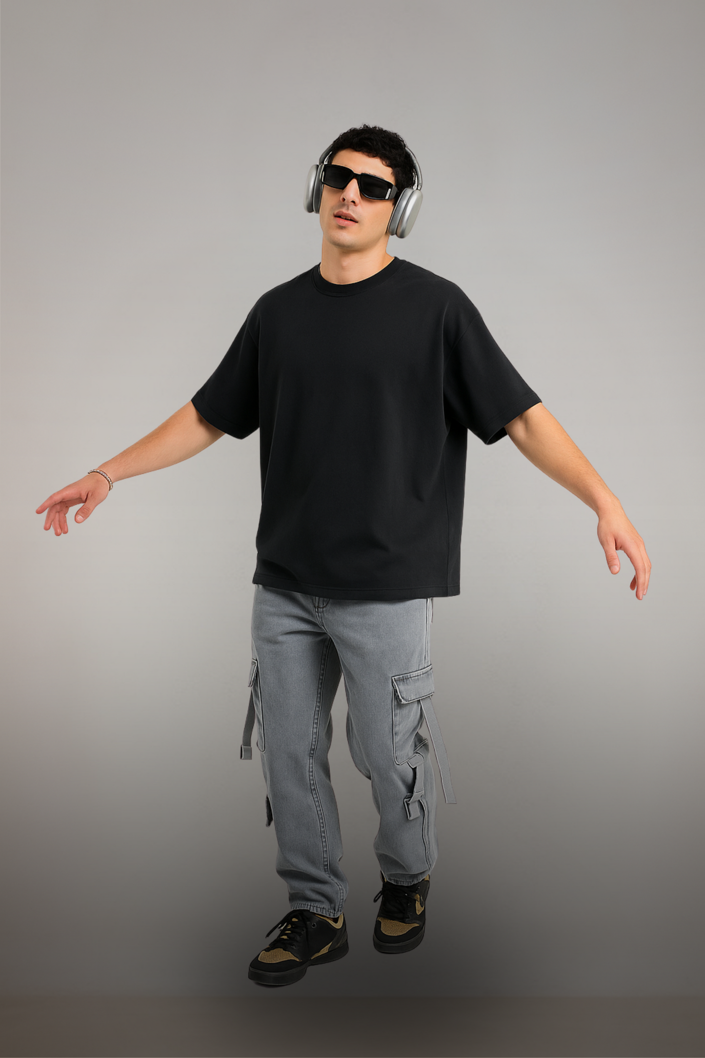 Black Death Oversized FiT T-shirt