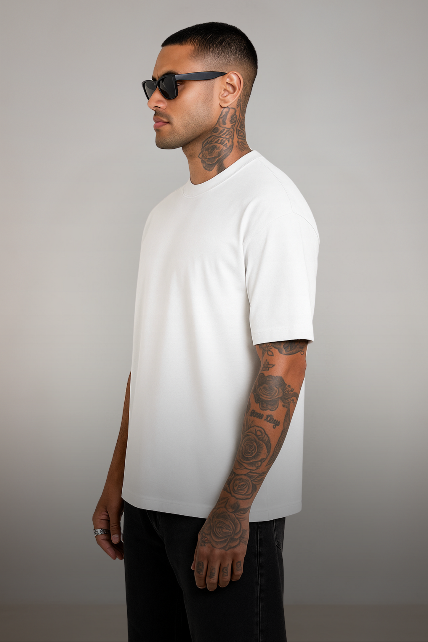 Floral Mirage Oversized Fit T-shirt