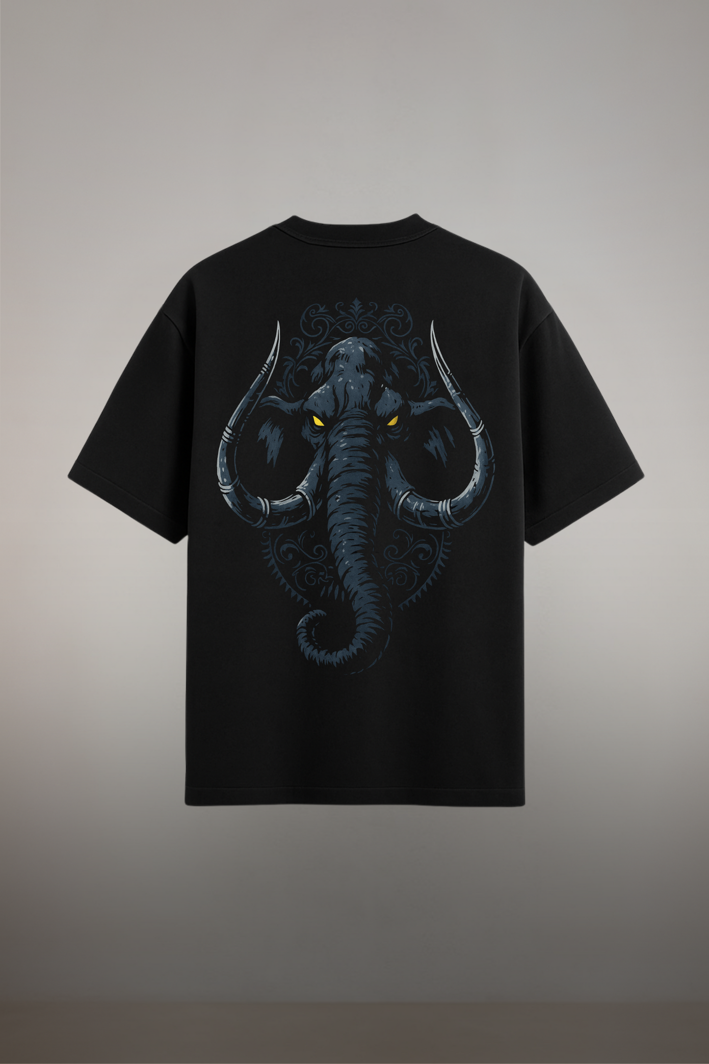 Grey Titan oversized Fit T-shirt