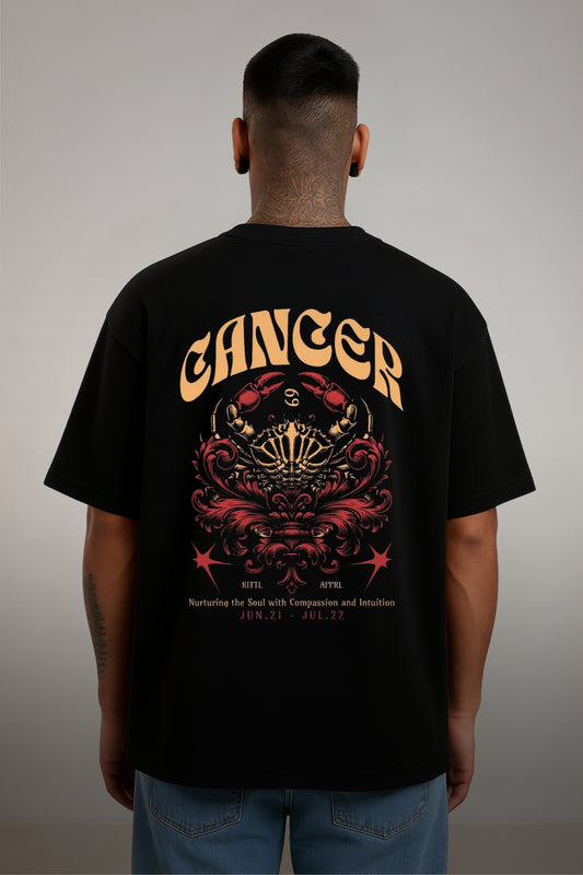 Cancer Grind Oversized Fit T-shirt