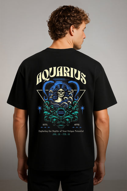 Aquarius Grind Oversized Fit T-shirt