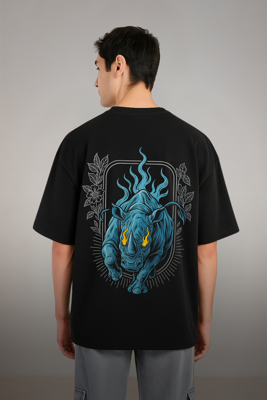 Rhino Spirit Oversized Fit T-shirt