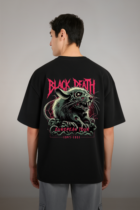 Black Death Oversized FiT T-shirt
